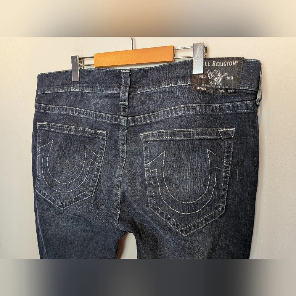 TRUE RELIGION Men Jeans Size 40 Rocco Relaxed Skinny - Picture 8 of 14